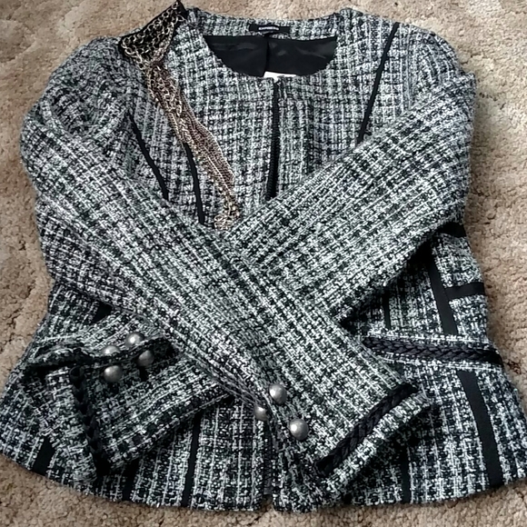 Express Jackets & Coats Express Tweed Jacket Poshmark